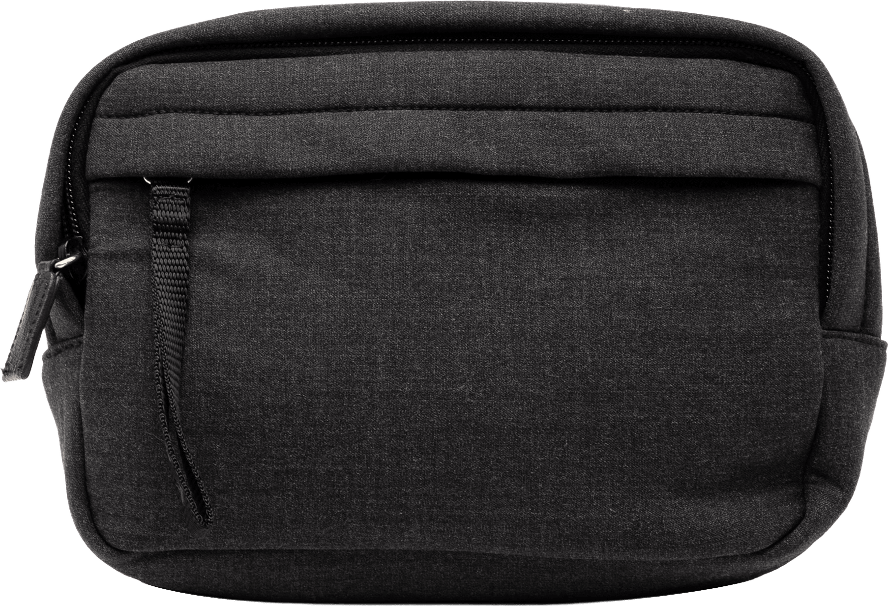 Prada Polyester Pouch, från Luxclusif, i färgen charcoal.