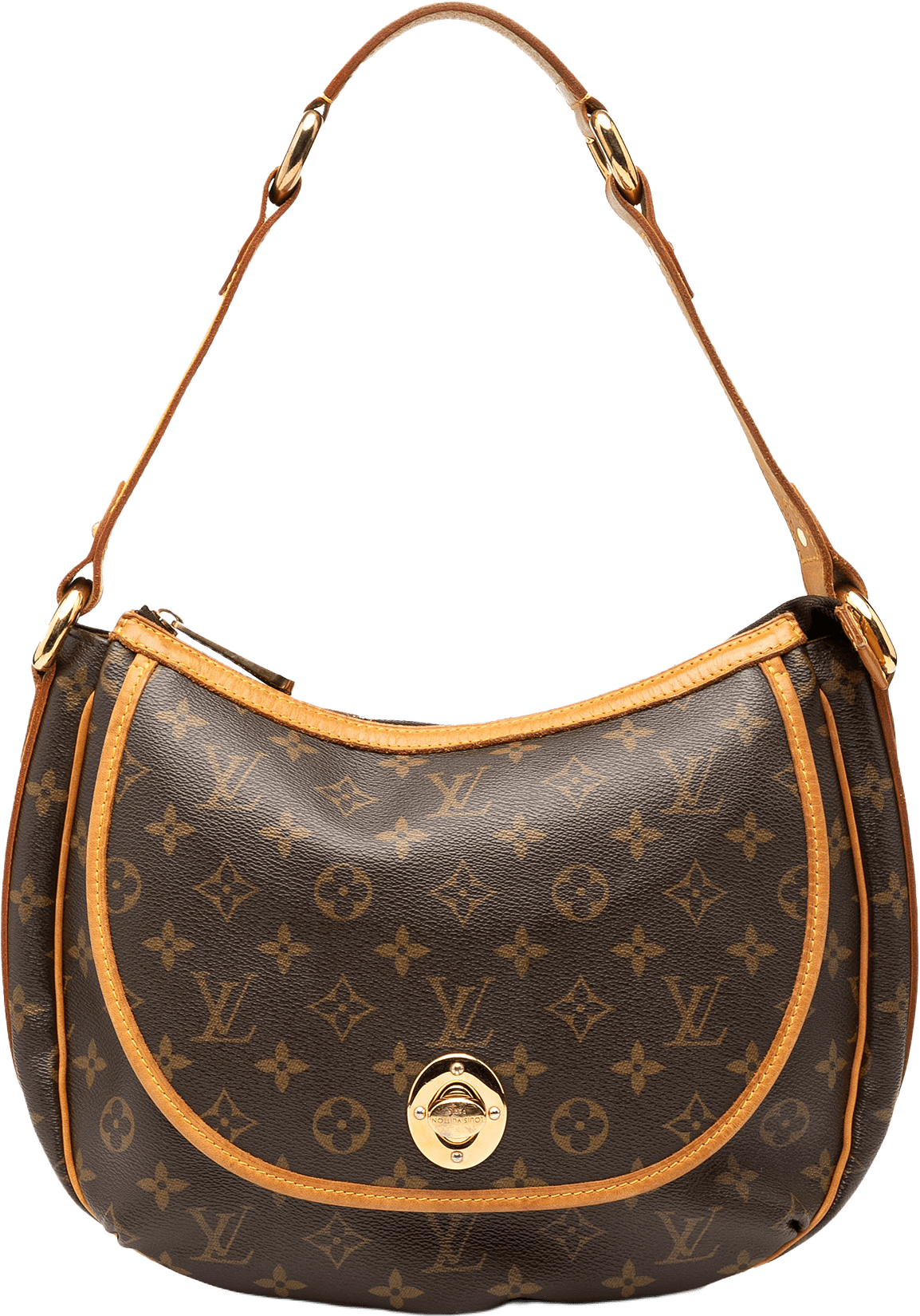 Louis Vuitton Monogram Tulum Pm, från Luxclusif, i färgen brown.