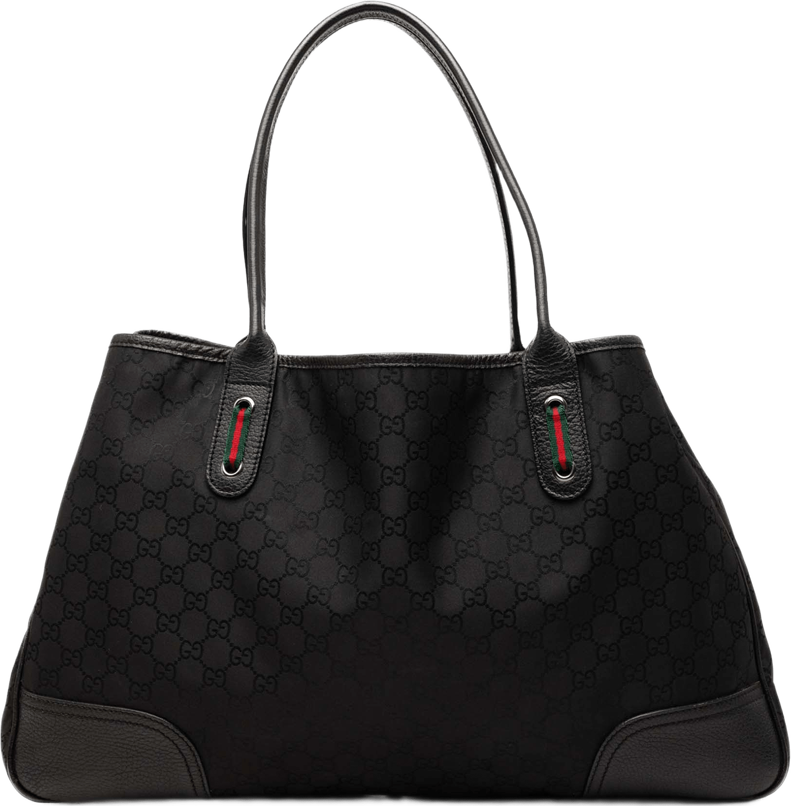Gucci Gg Nylon Princy Tote, från Luxclusif, i färgen svart.