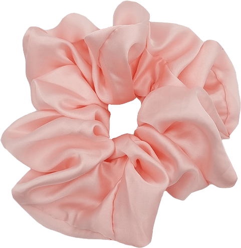 Satin Scrunchie Xl, från Complement, i färgen pink.