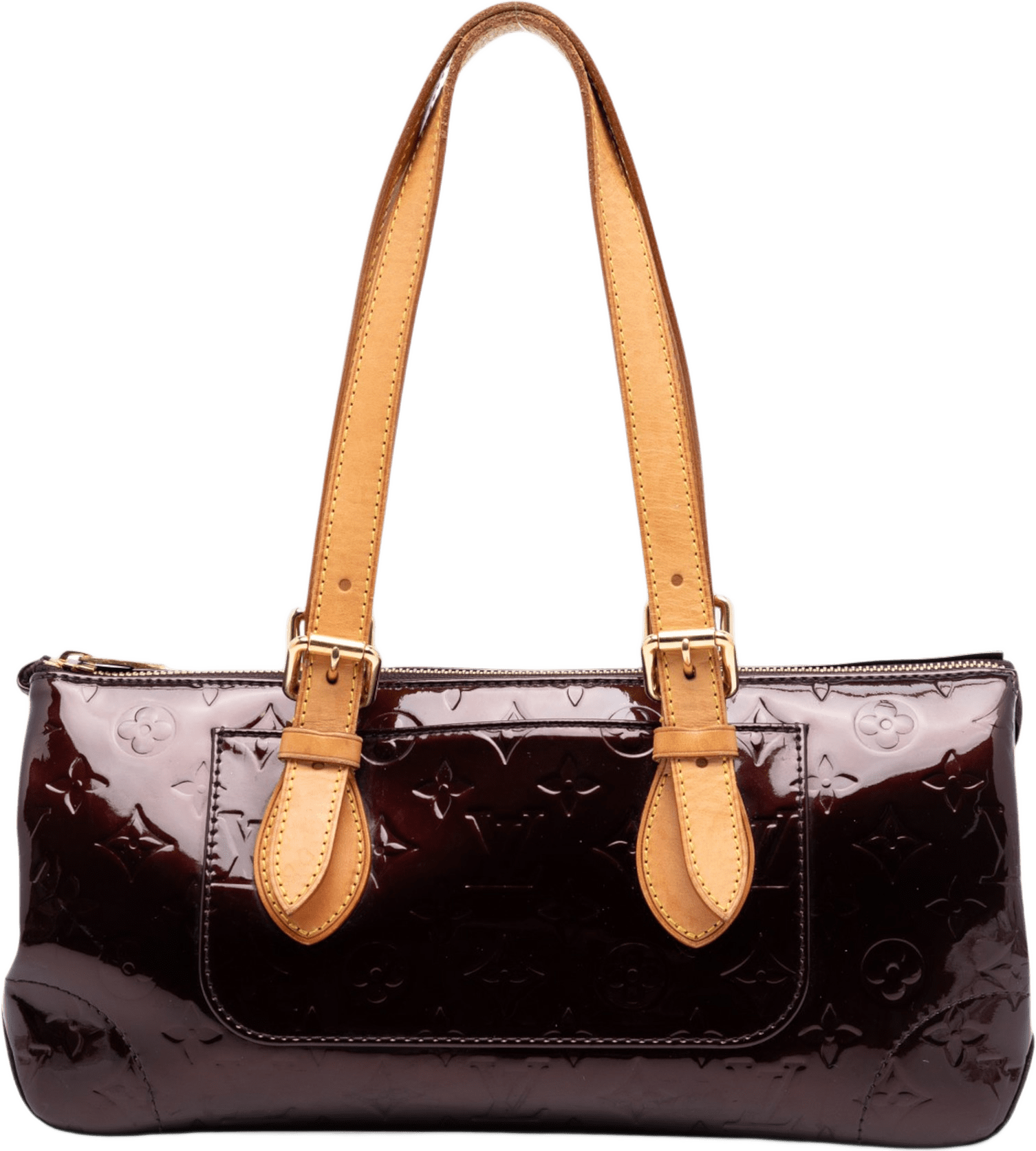 Louis Vuitton Monogram Vernis Rosewood Avenue, från Luxclusif, i färgen purple.