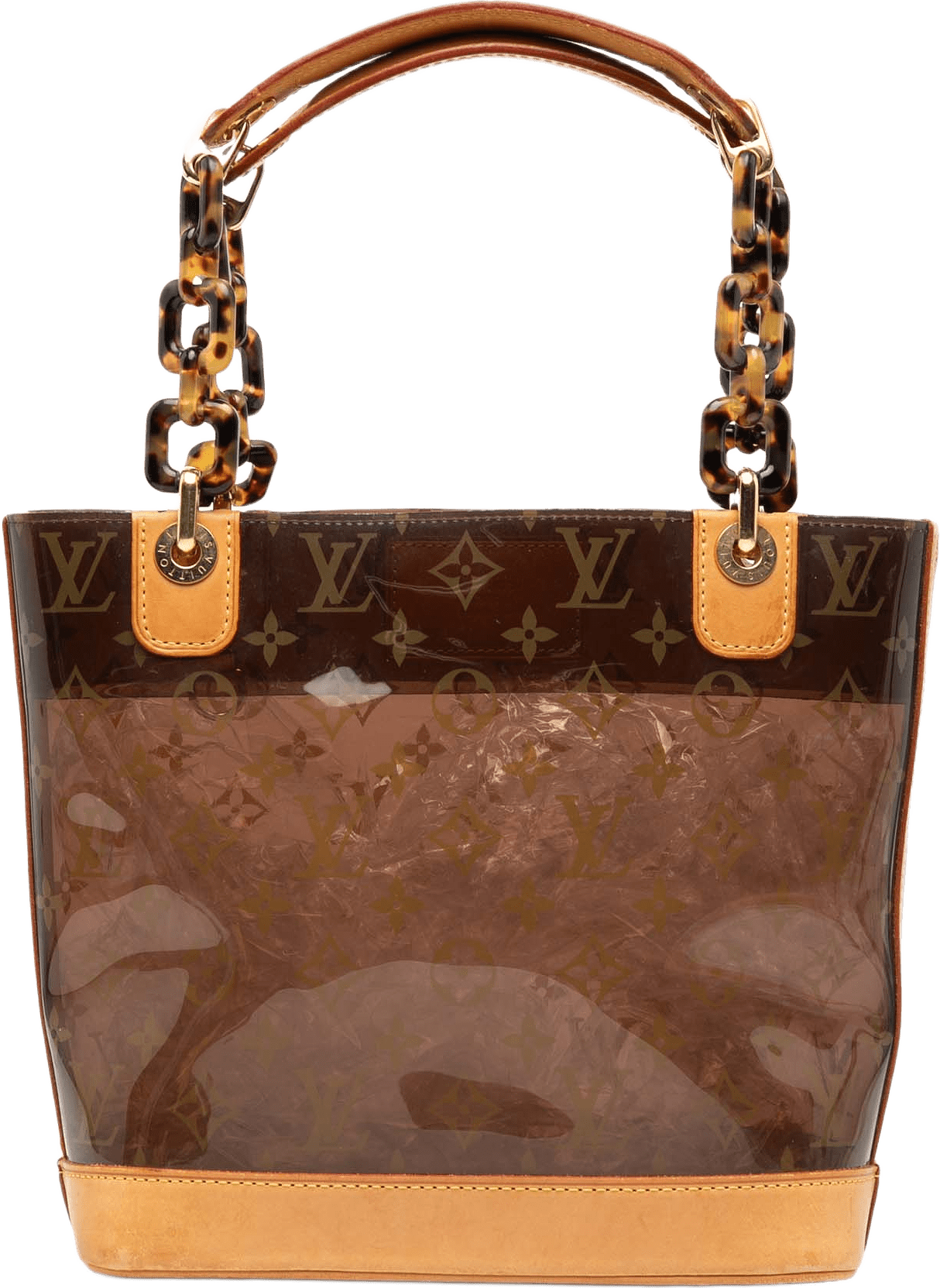 Louis Vuitton Monogram Cabas Sac Ambre Pm, från Luxclusif, i färgen brun.