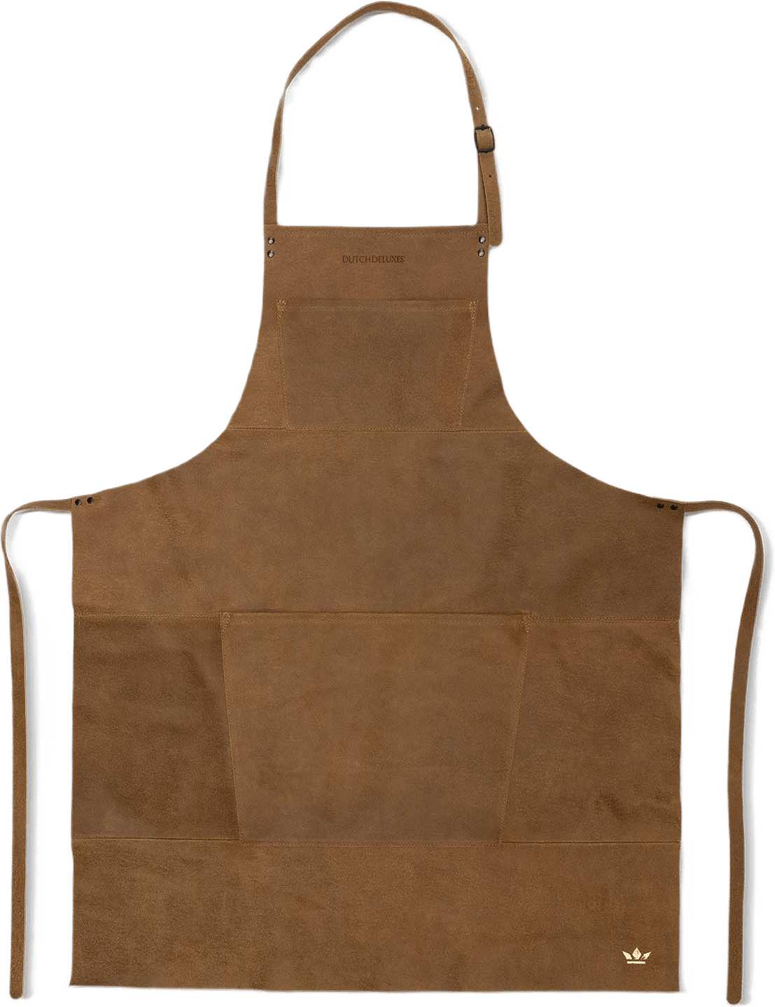 Bbq Förkläde 66 X 68 Cm, från Dutchdeluxes, i färgen brown.