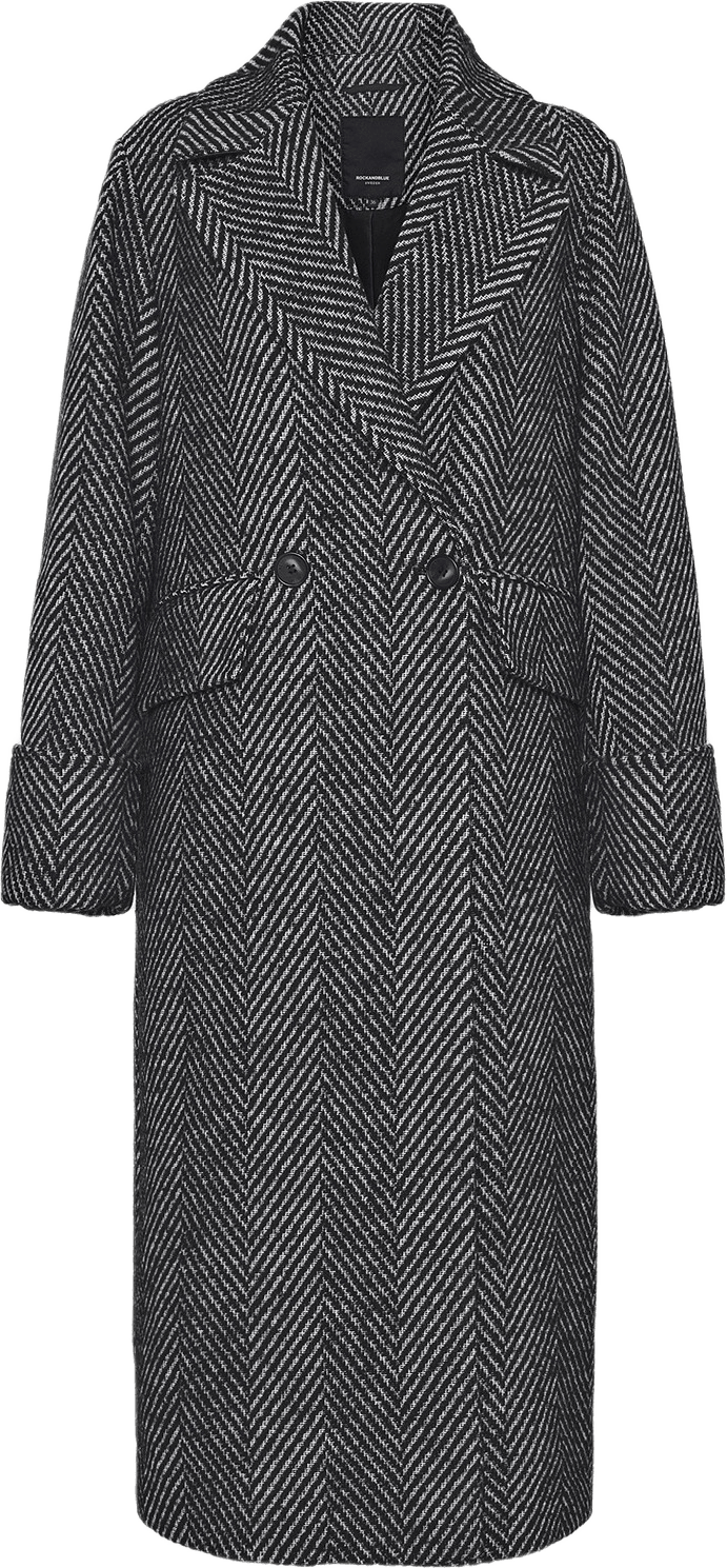 Vivienne Coat, från ROCKANDBLUE, i färgen black.