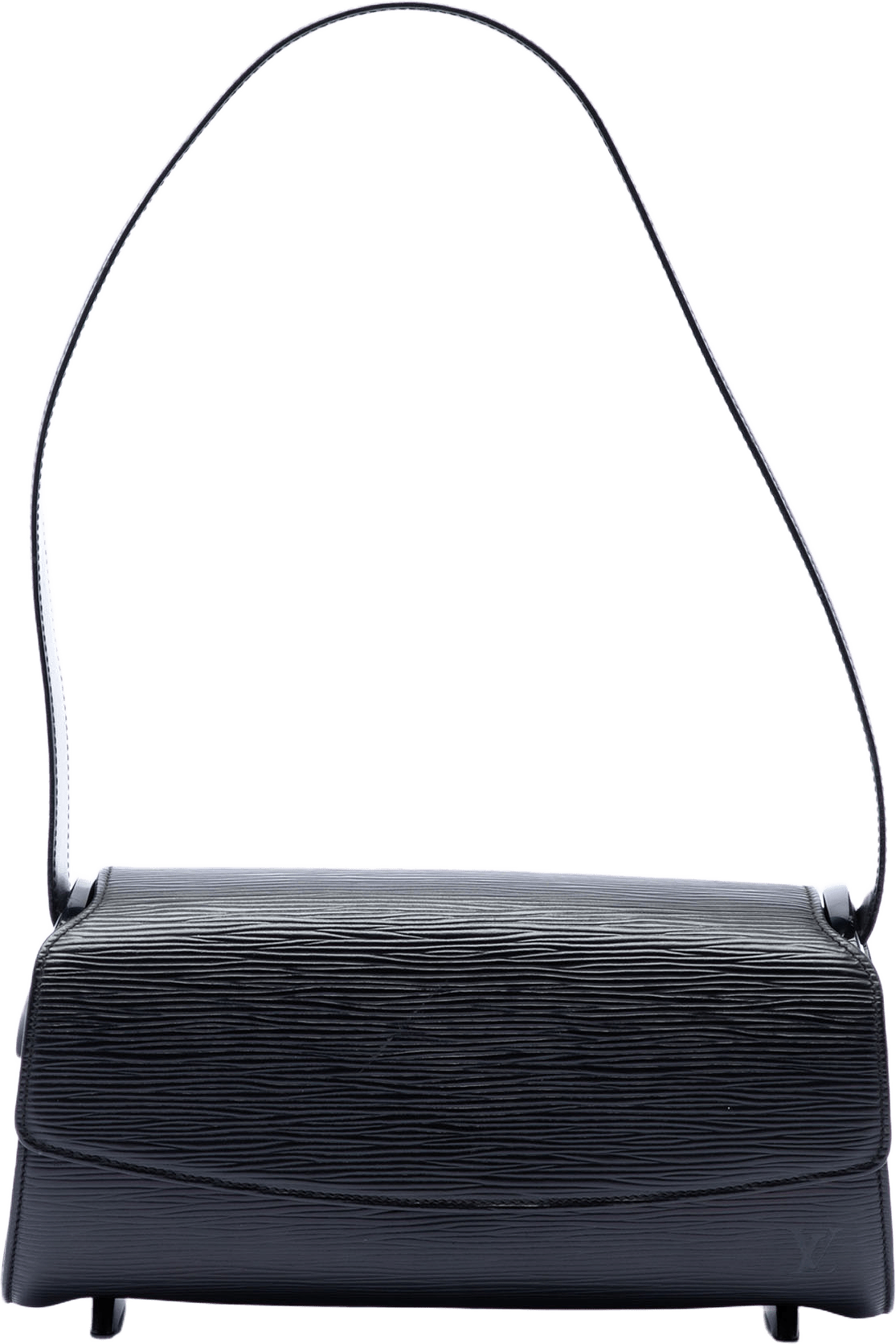 Louis Vuitton Epi Nocturne Pm, från Luxclusif, i färgen black.