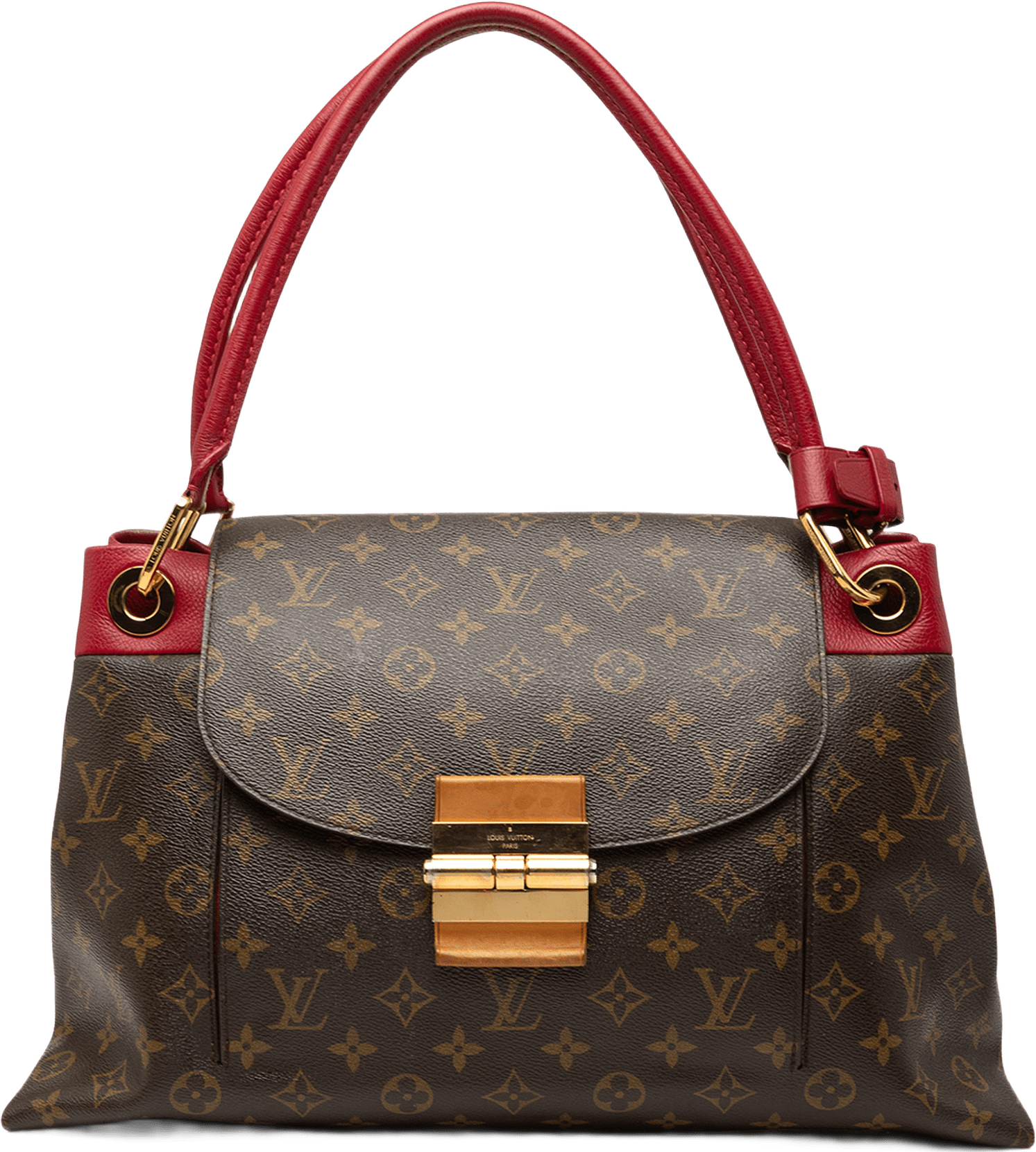 Louis Vuitton Monogram Olympe Mm, från Luxclusif, i färgen brun.