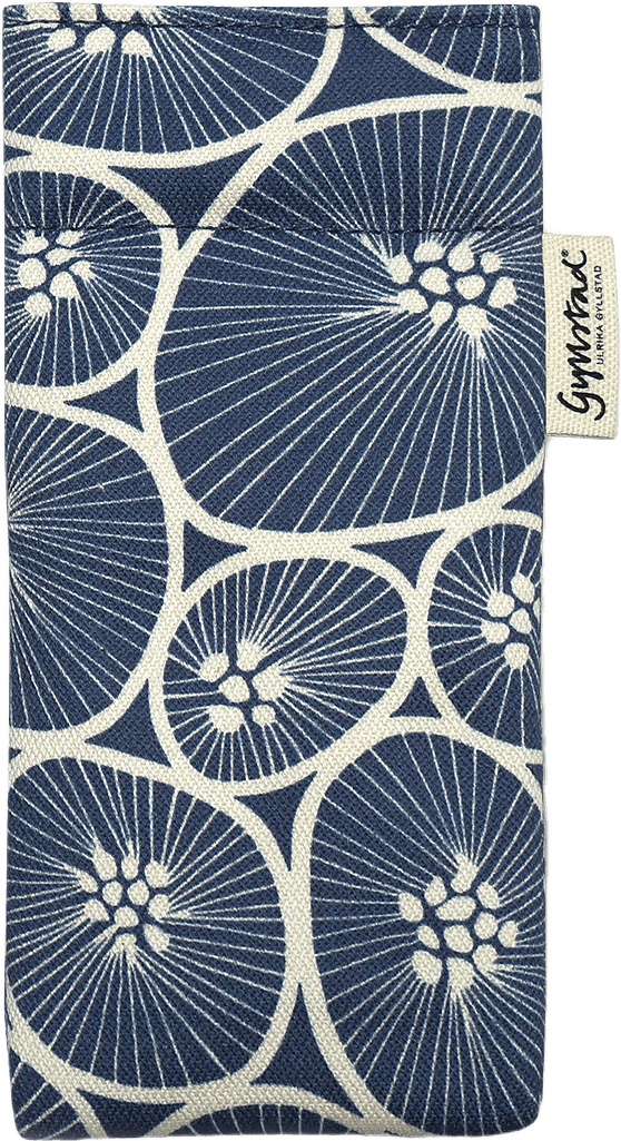 Glasögonfodral Korall, från Gyllstad, i färgen blå.