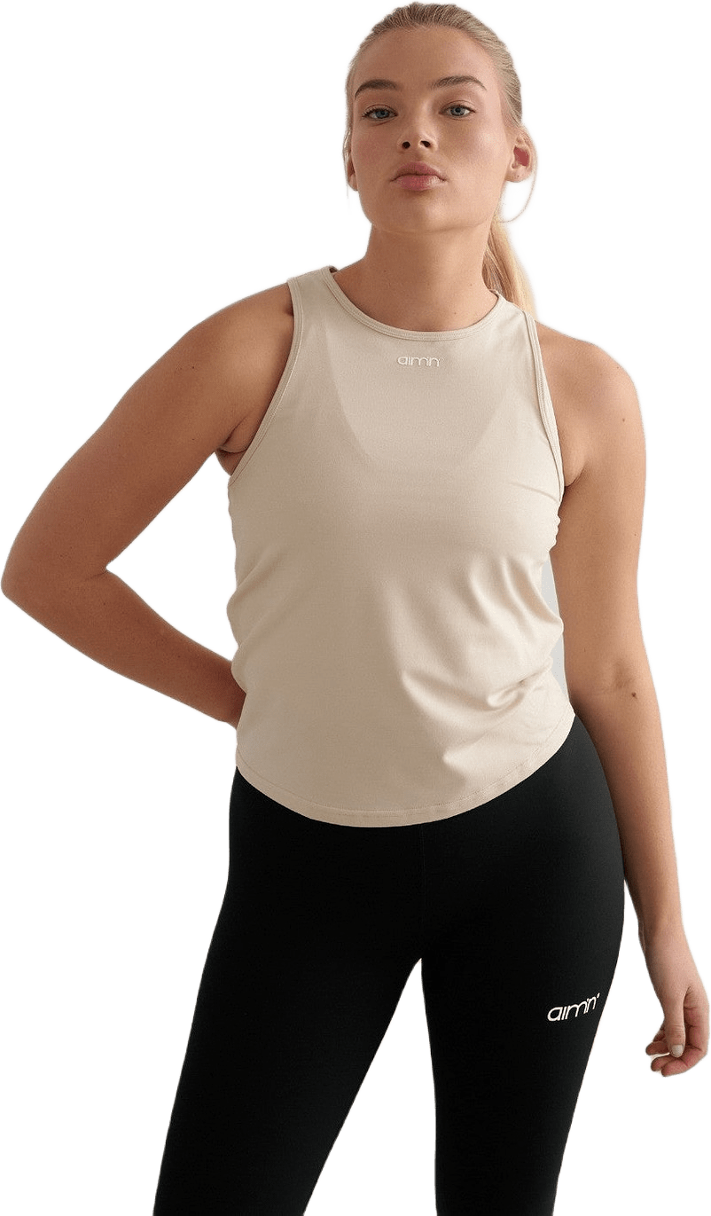 Café Au Lait Soft Basic Singlet