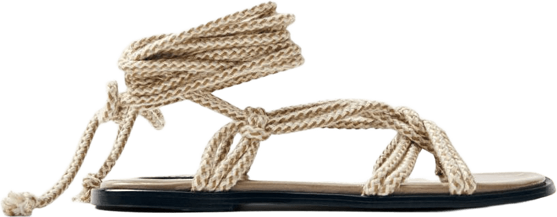 Tory Stone Beige Sandals