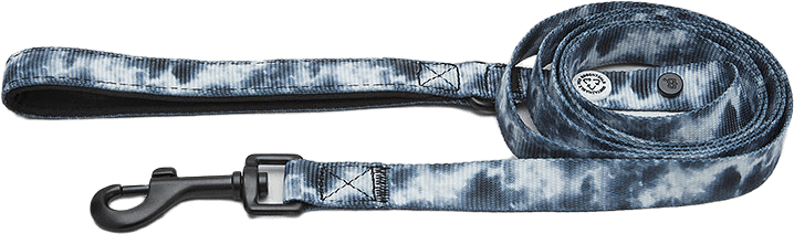 Tie Dye Hundkoppel, från Barkalot, i färgen tie dye black.