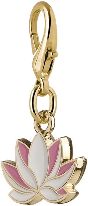 Charm Lotus Flower, från Ideal Of Sweden, i färgen pink.
