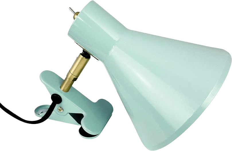 Sleep Clip-on Lamp, från Dyberg Larsen, i färgen mint.