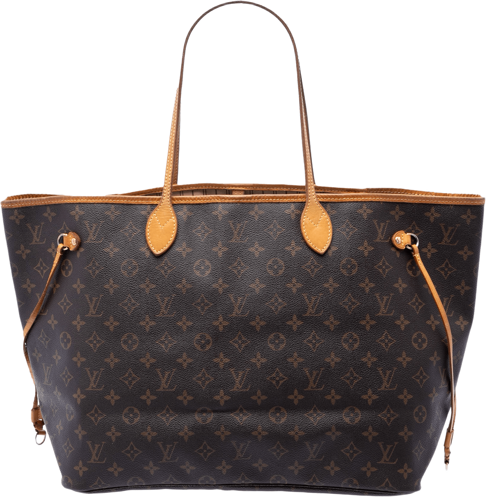 Louis Vuitton Monogram Neverfull Gm, från Luxclusif, i färgen brown.