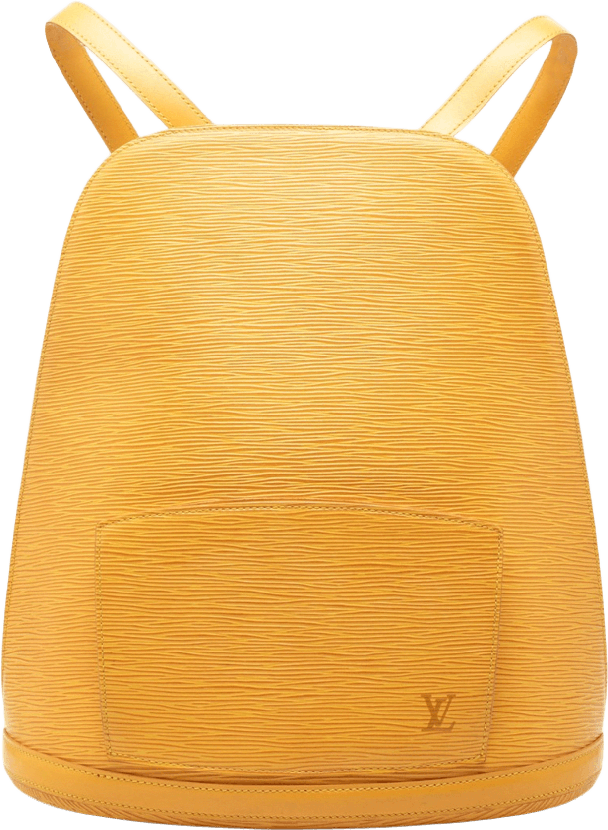 Louis Vuitton Epi Gobelins, från Luxclusif, i färgen yellow.