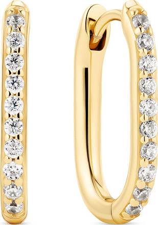 Örhänge Capriana, från Sif Jakobs Jewellery, i färgen 18k gold plated.