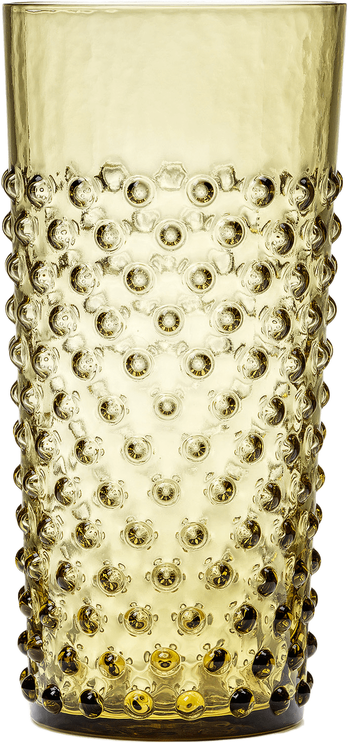 Cecilia Dricksglas Höga, 2-pack, från In Flore, i färgen champagne.