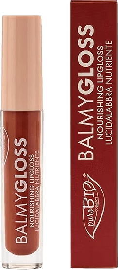 Balmygloss, från PuroBio, i färgen 02 shimmering light brown.