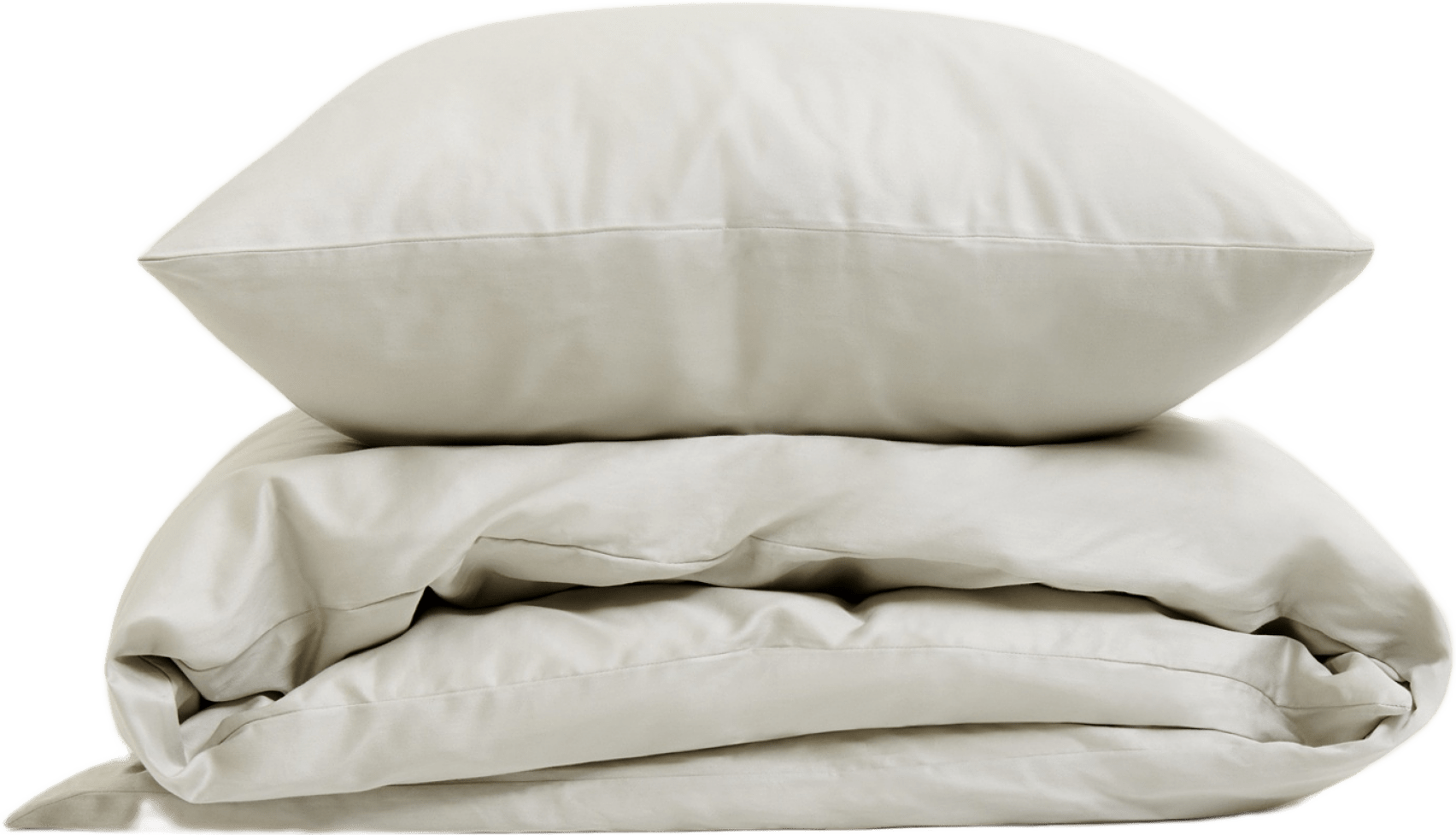 Bäddset Arkipelag Blank Enkelt Greige 150x210cm Med 1st Örngot 50x60cm