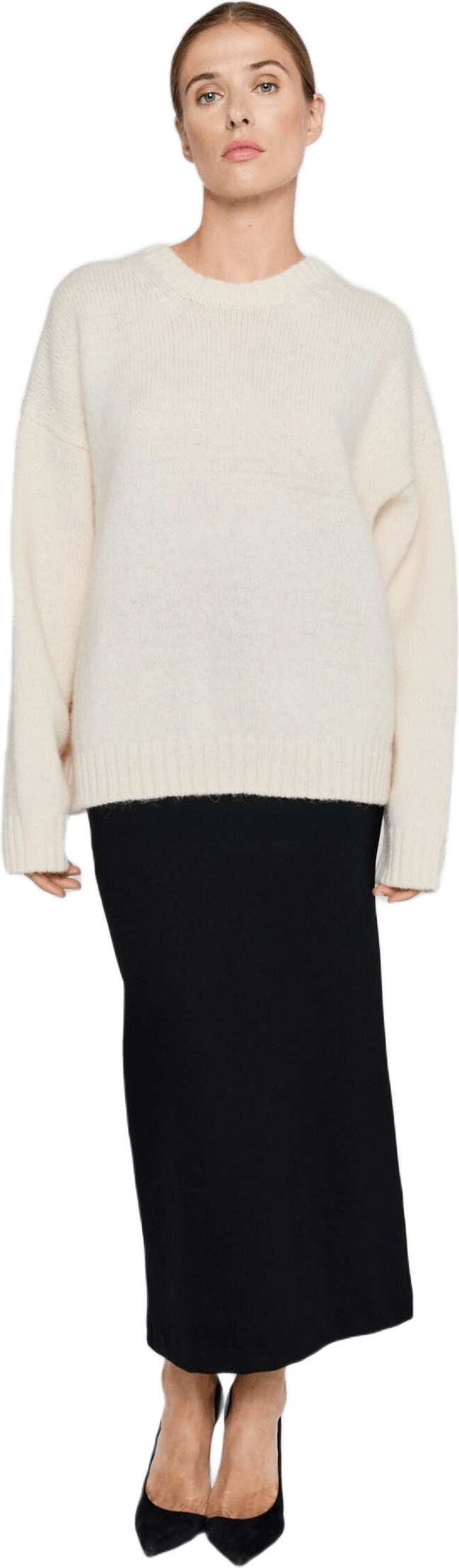 Ire Knitted Sweater - Ivory
