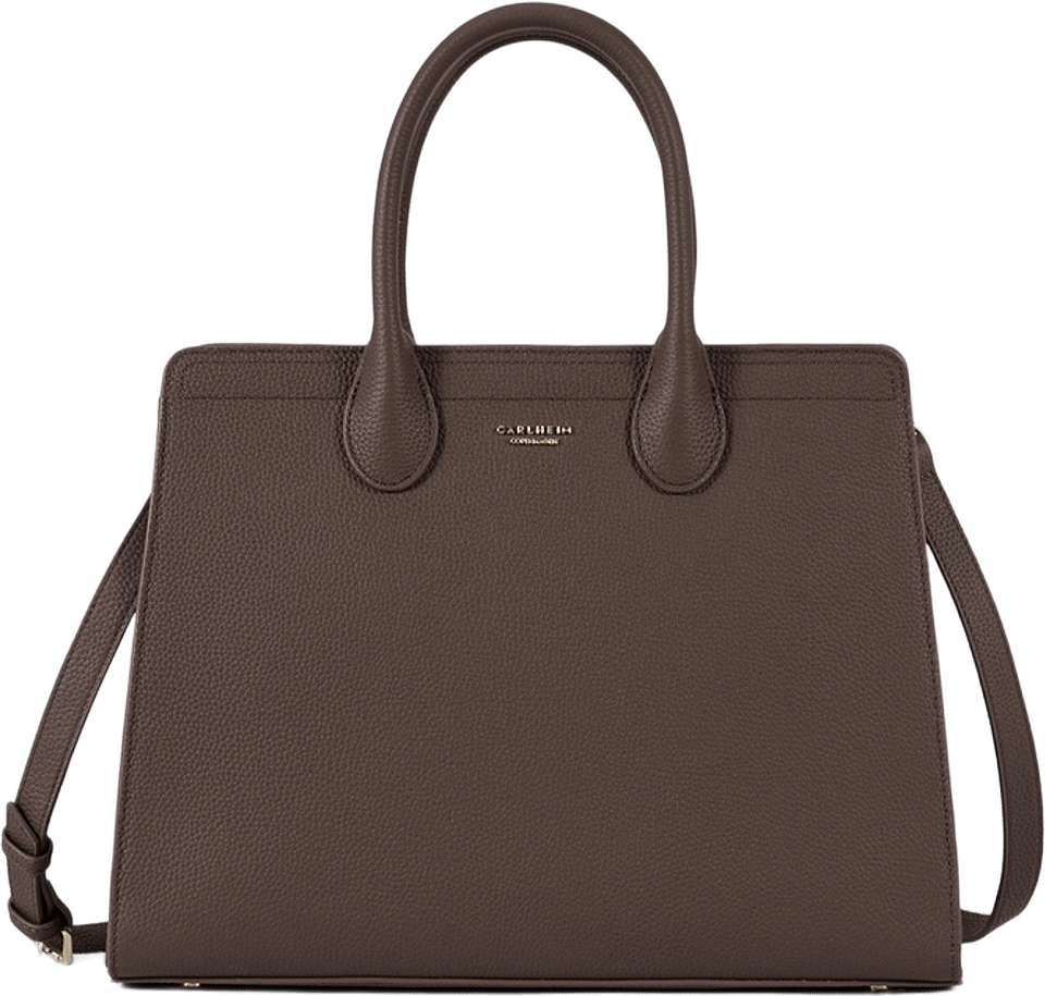 Nora Handväska Läder, från Carlheim, i färgen brun.