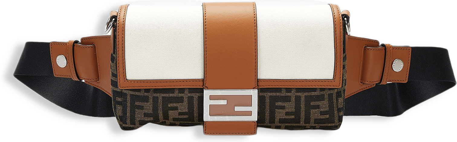 Fendi Zucca Convertible Belt Bag