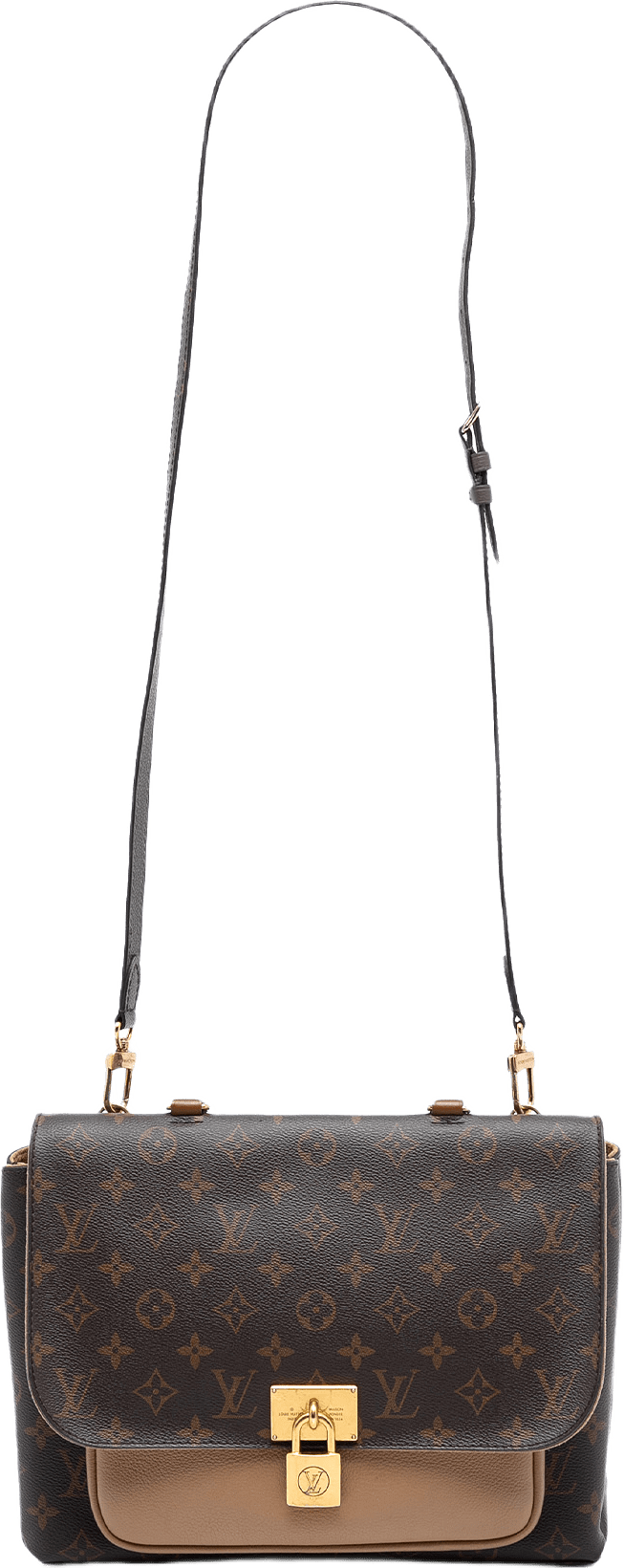 Louis Vuitton Monogram Marignan, från Luxclusif, i färgen brown.