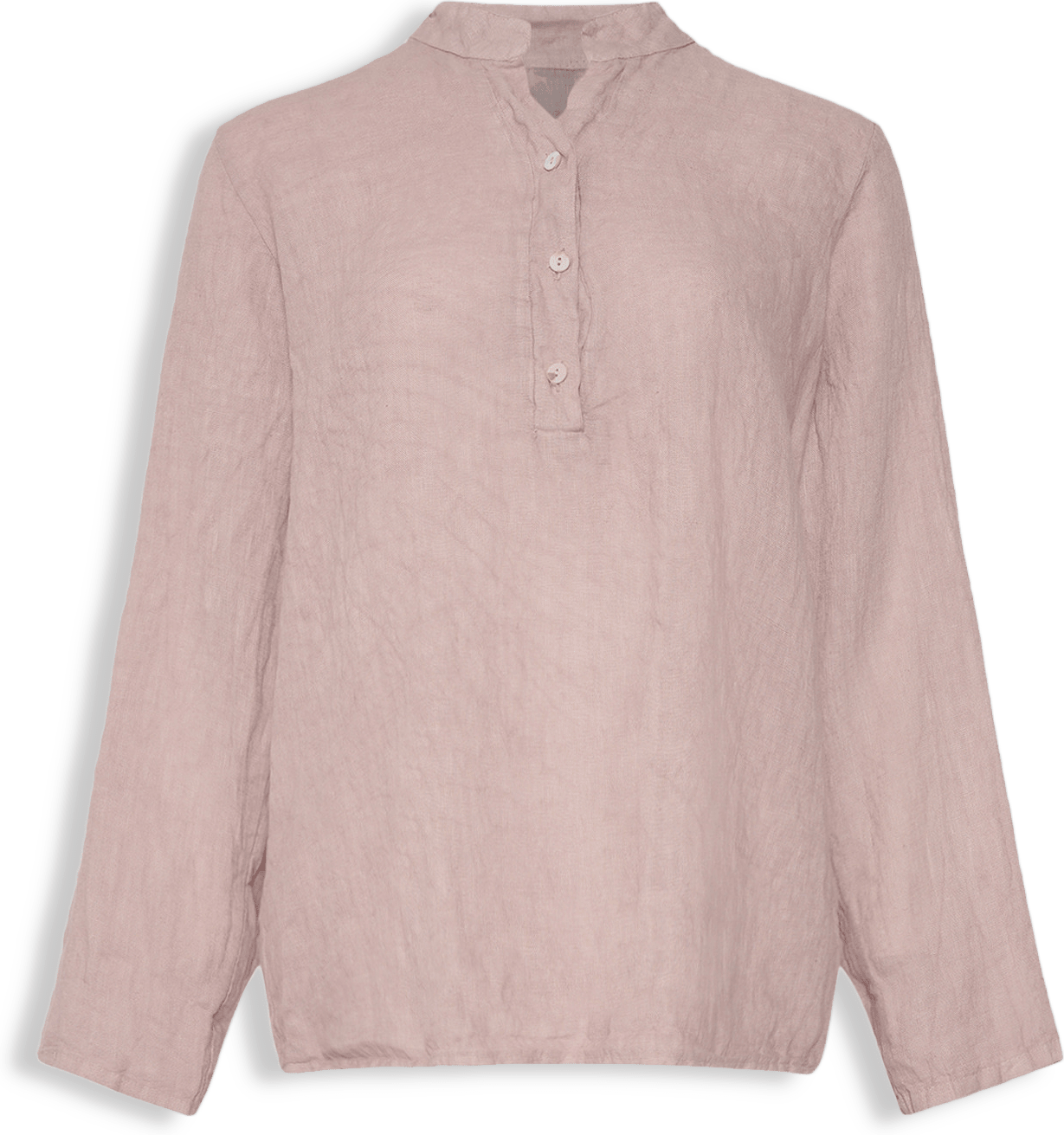 Hildur, Blouse, Linen - Dust Lavender