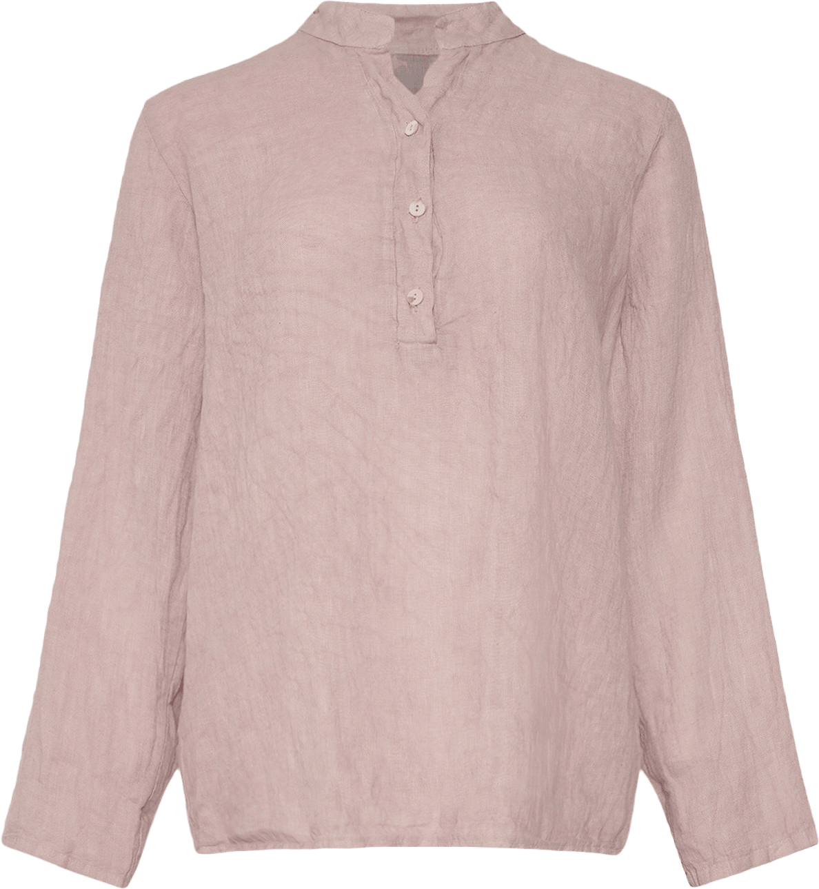 Hildur, Blouse, Linen - Dust Lavender, från Tiffany, i färgen dust lavender.