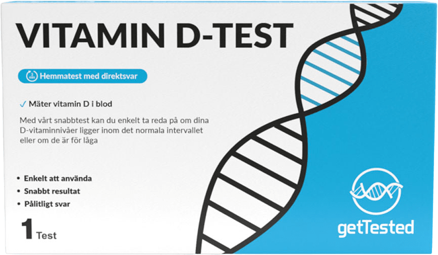 D-vitamin Test, från getTested.