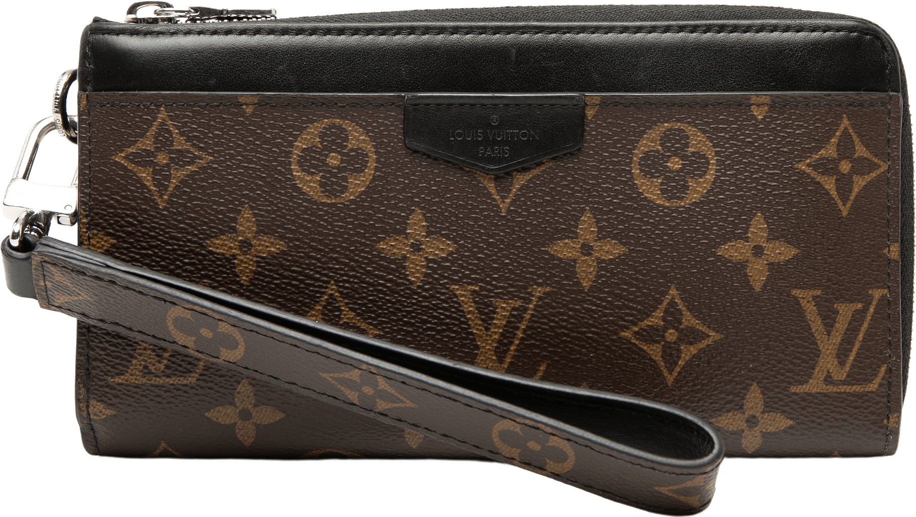 Louis Vuitton Monogram Macassar Dragonne Zippy Wallet, från Luxclusif, i färgen brown.