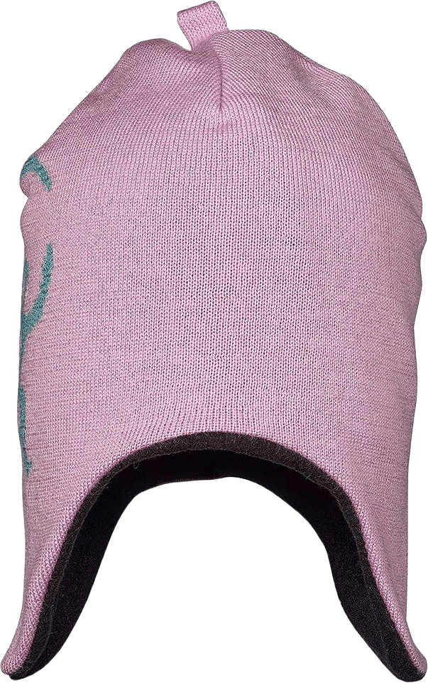 Isbjörn Eaglet Stickad Mössa, från ISBJÖRN of Sweden, i färgen frostpink.