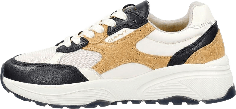 Newile Sneaker, från GANT Footwear, i färgen g04 - black/beige.