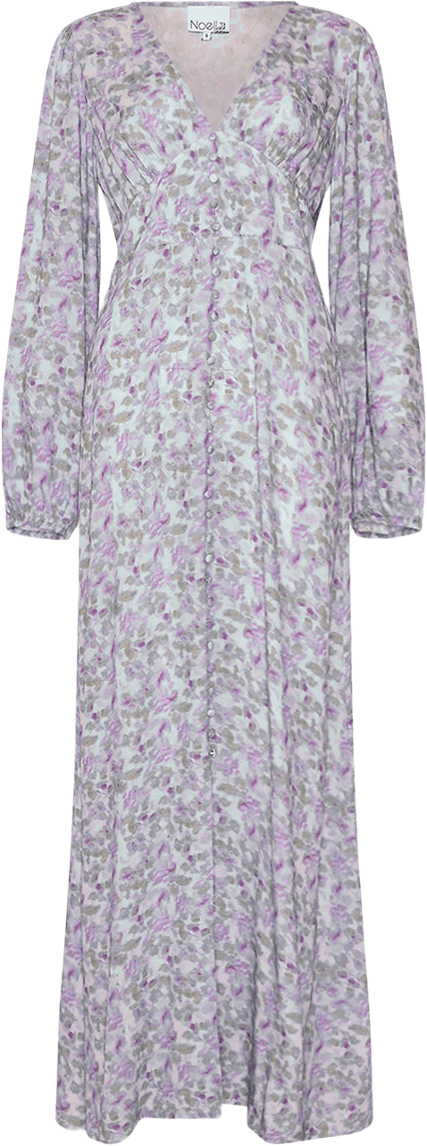 Lilith Maxi Dress - Cinthia Blue Print