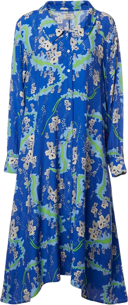 Linda Klänning Sockertång, från emmamalena, i färgen blå.