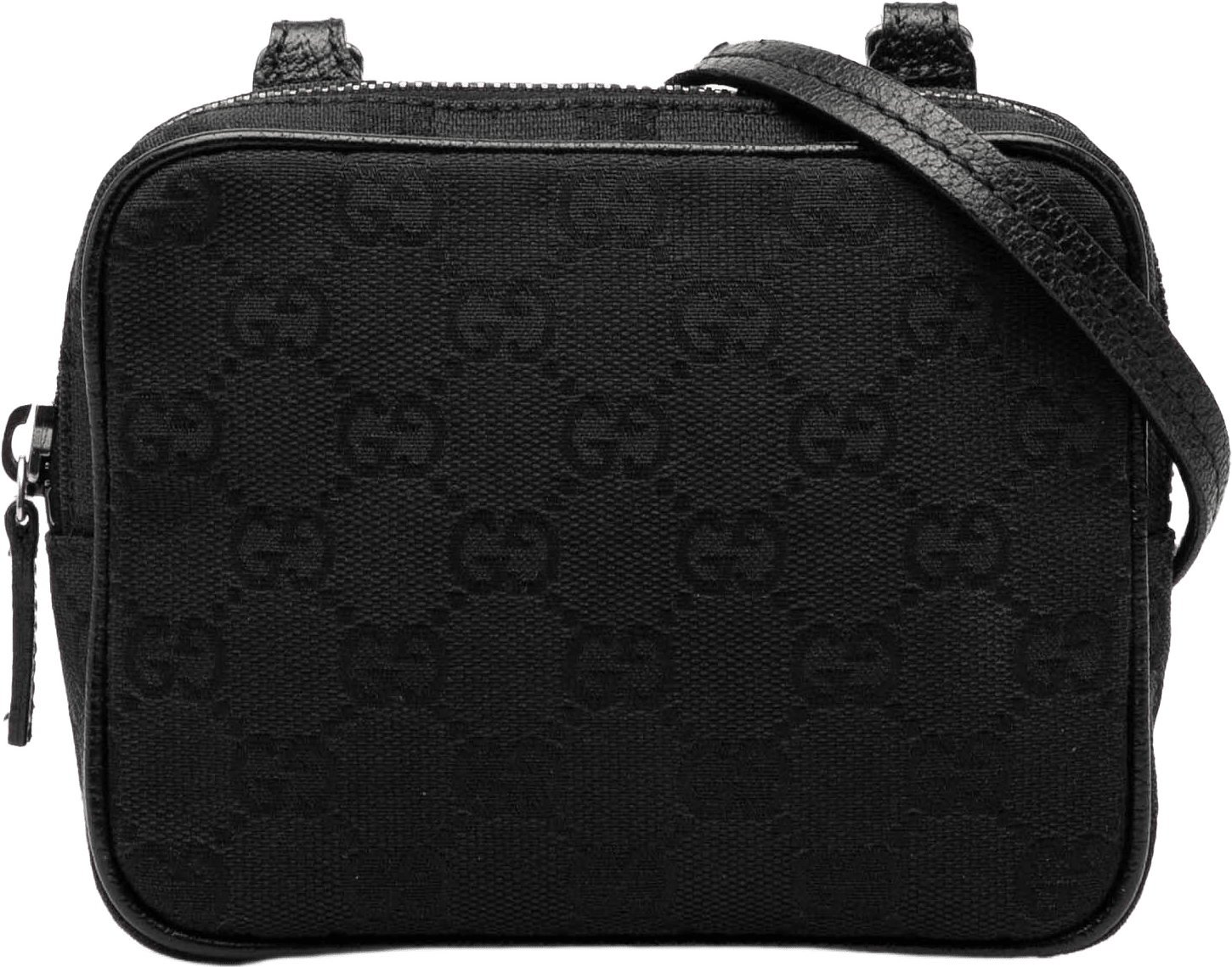 Gucci Gg Canvas Crossbody, från Luxclusif, i färgen black.