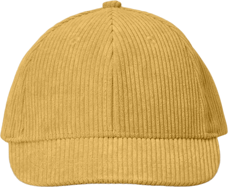 Baseball Cap Manchester - Vuxen, från BabyMocs, i färgen mustard.