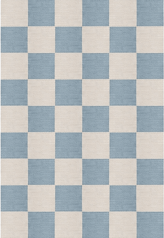 Chess Ullmatta Cornflower Blue 250x350 cm