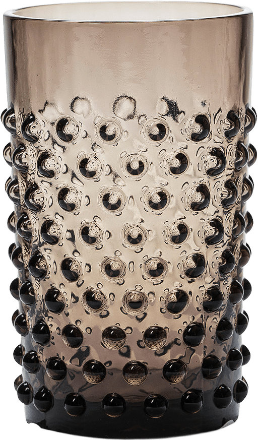 Cecilia Dricksglas, Höga, 2-pack, från In Flore, i färgen Svart.