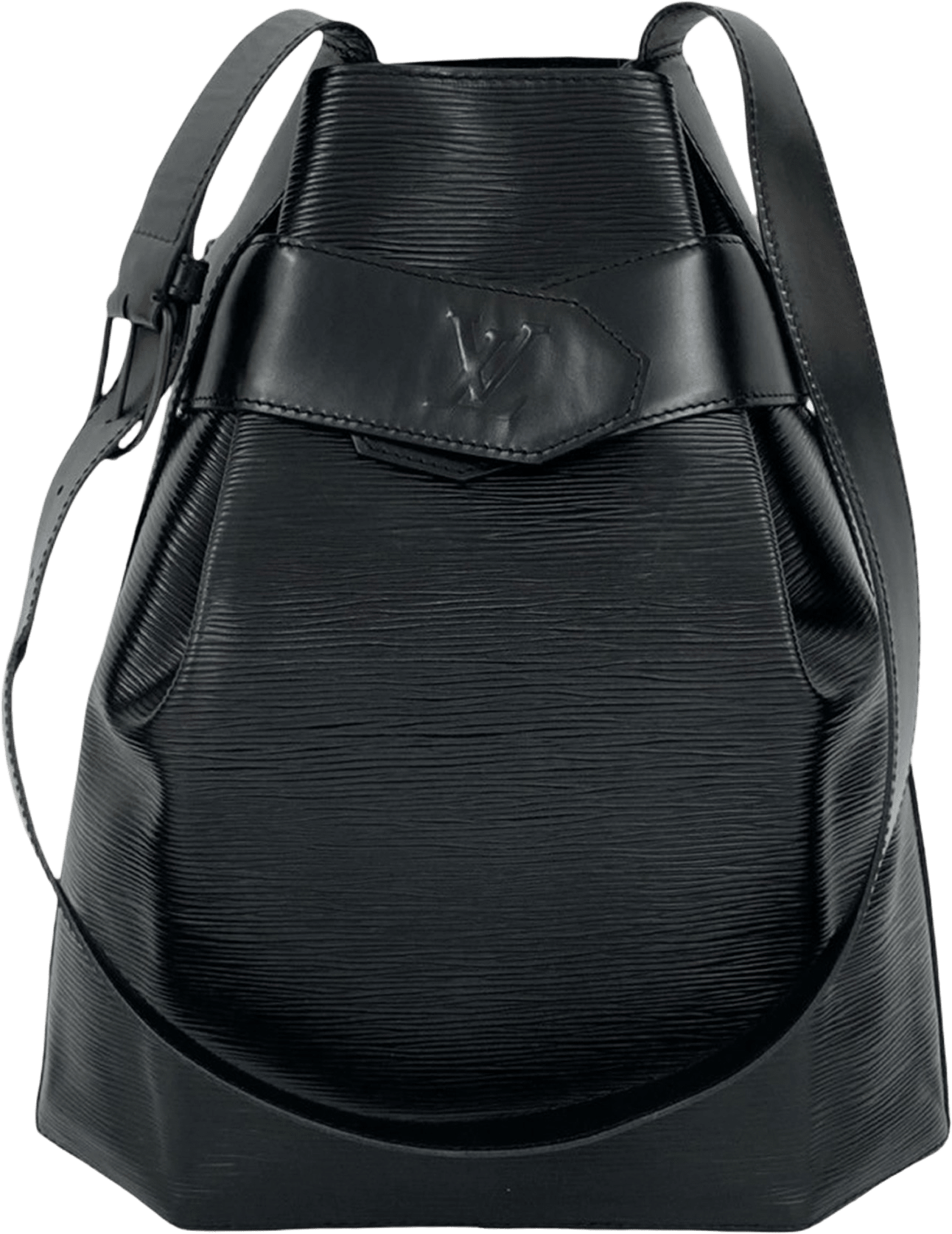 Louis Vuitton Epi Sac D Epaule Gm, från Luxclusif, i färgen black.