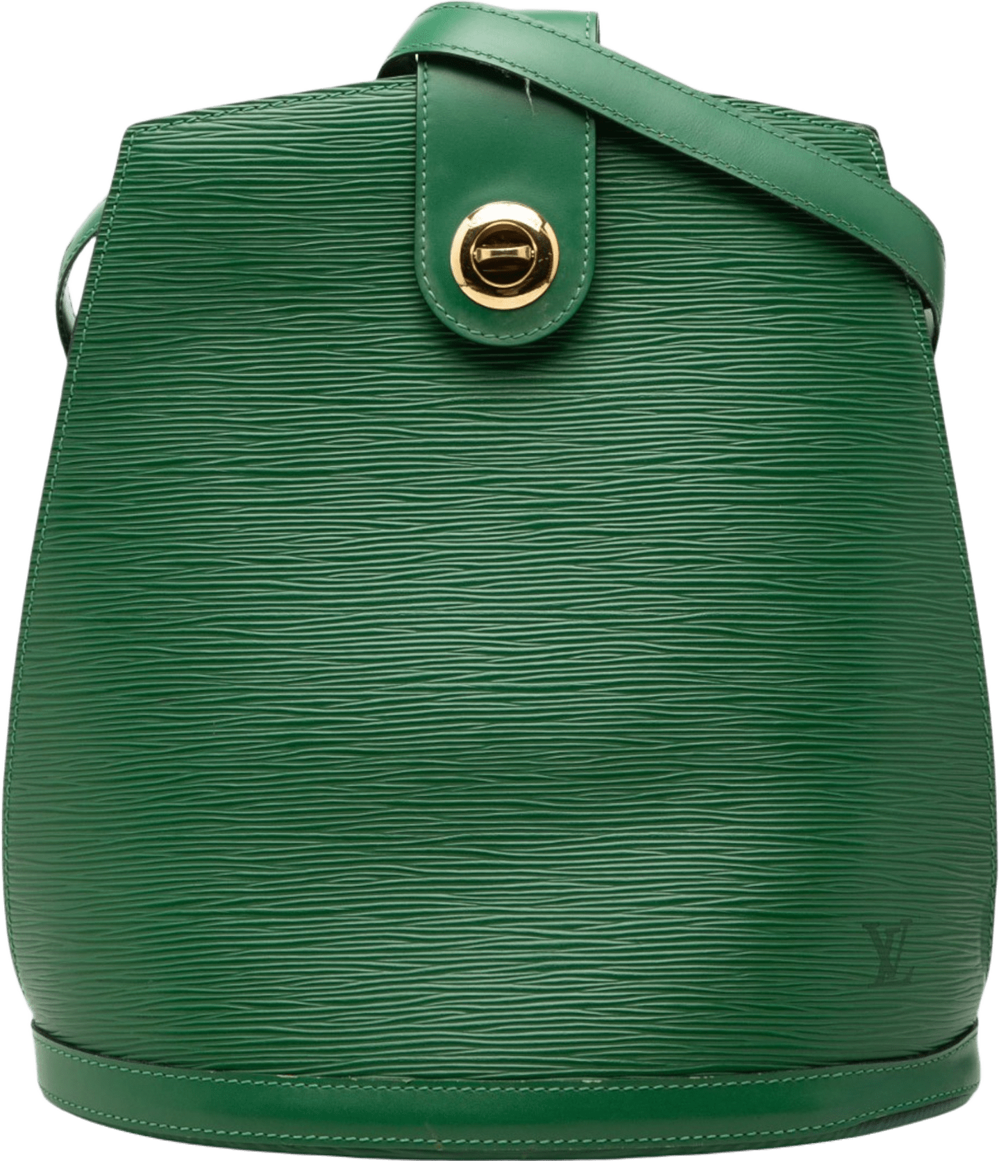 Louis Vuitton Epi Cluny, från Luxclusif, i färgen green.