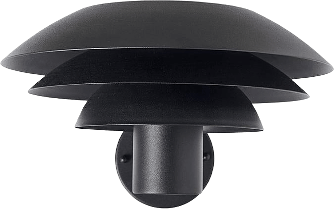 Dl31 Wall Lamp Outdoor, från Dyberg Larsen, i färgen black.