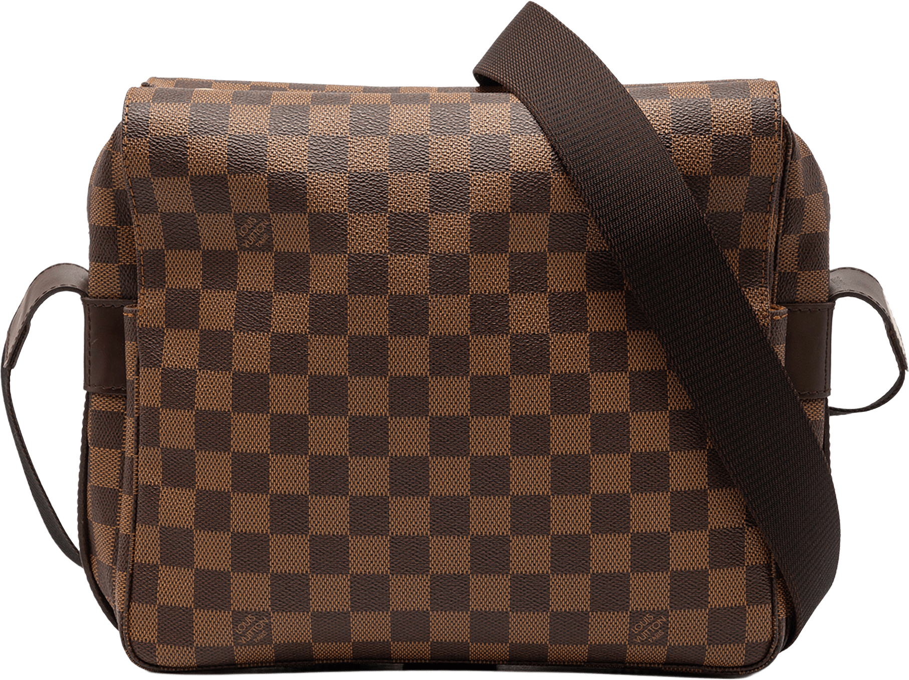 Louis Vuitton Damier Ebene Naviglio, från Luxclusif, i färgen brown.