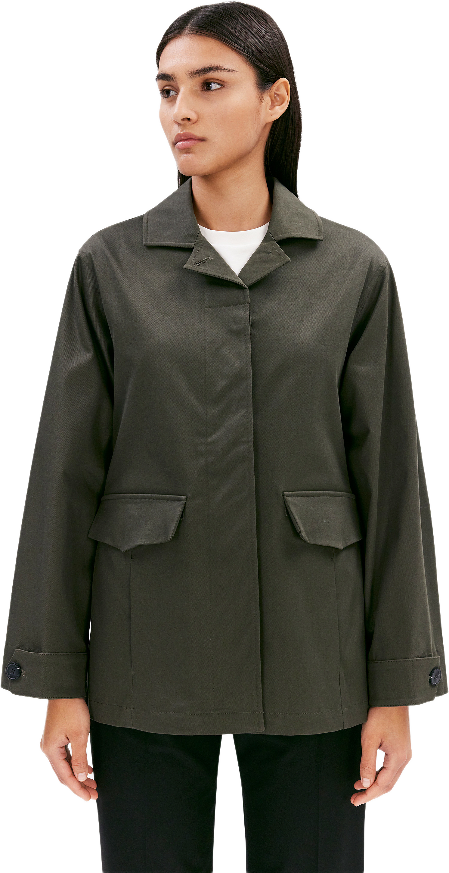 Evonne, från ELVINE, i färgen shelter green.