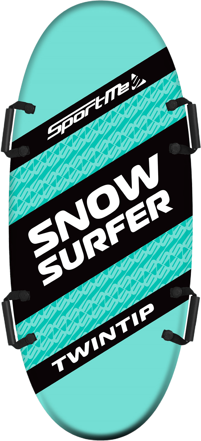 Snowsurfer Twintip, från Sportme, i färgen mint.