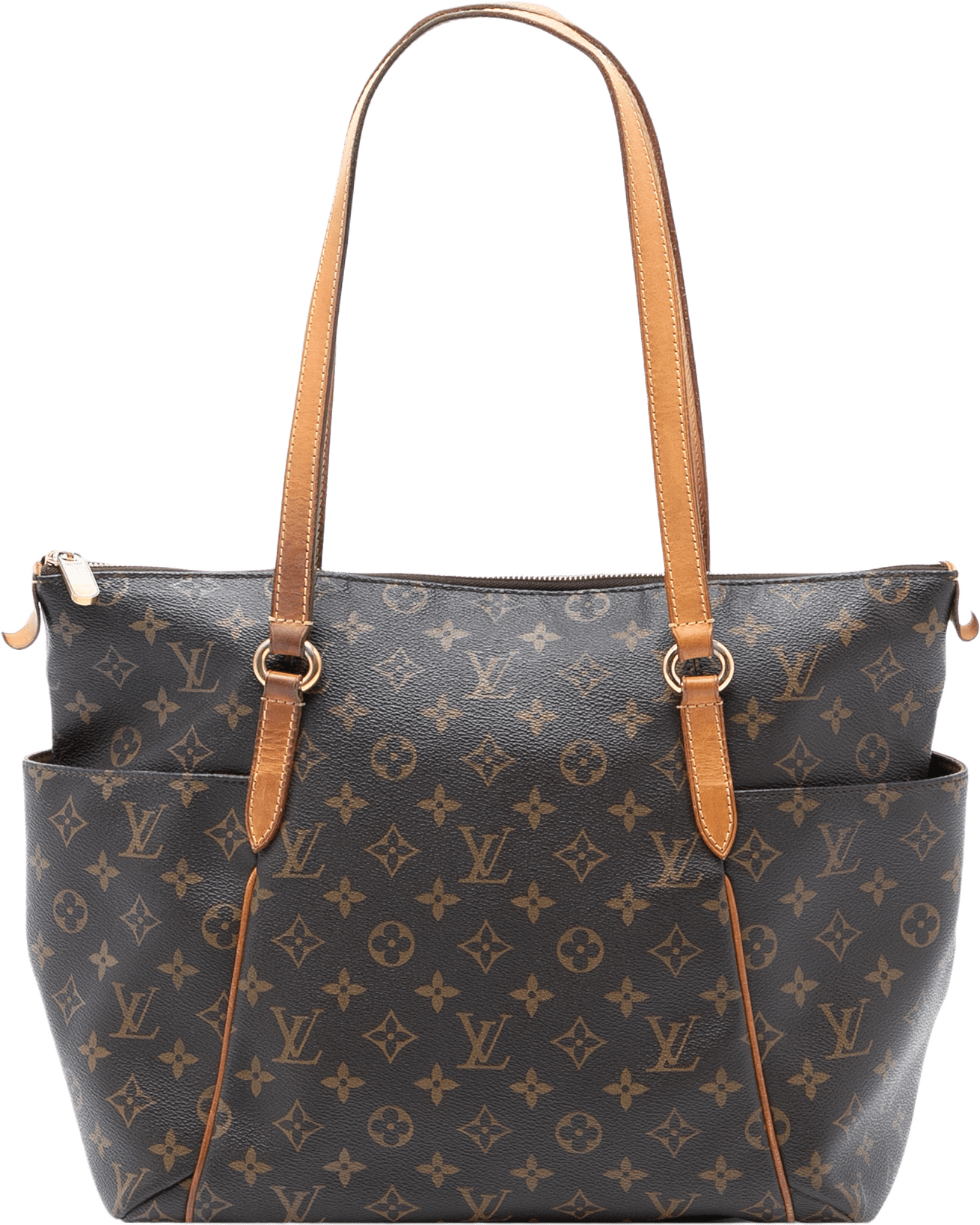 Louis Vuitton Monogram Totally Mm, från Luxclusif, i färgen brown.