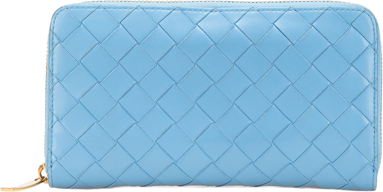 Bottega Veneta Nappa Intrecciato Zip Around Long Wallet