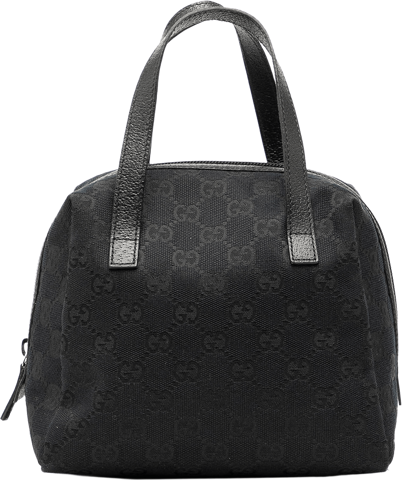 Gucci Gg Canvas Handbag, från Luxclusif, i färgen black.