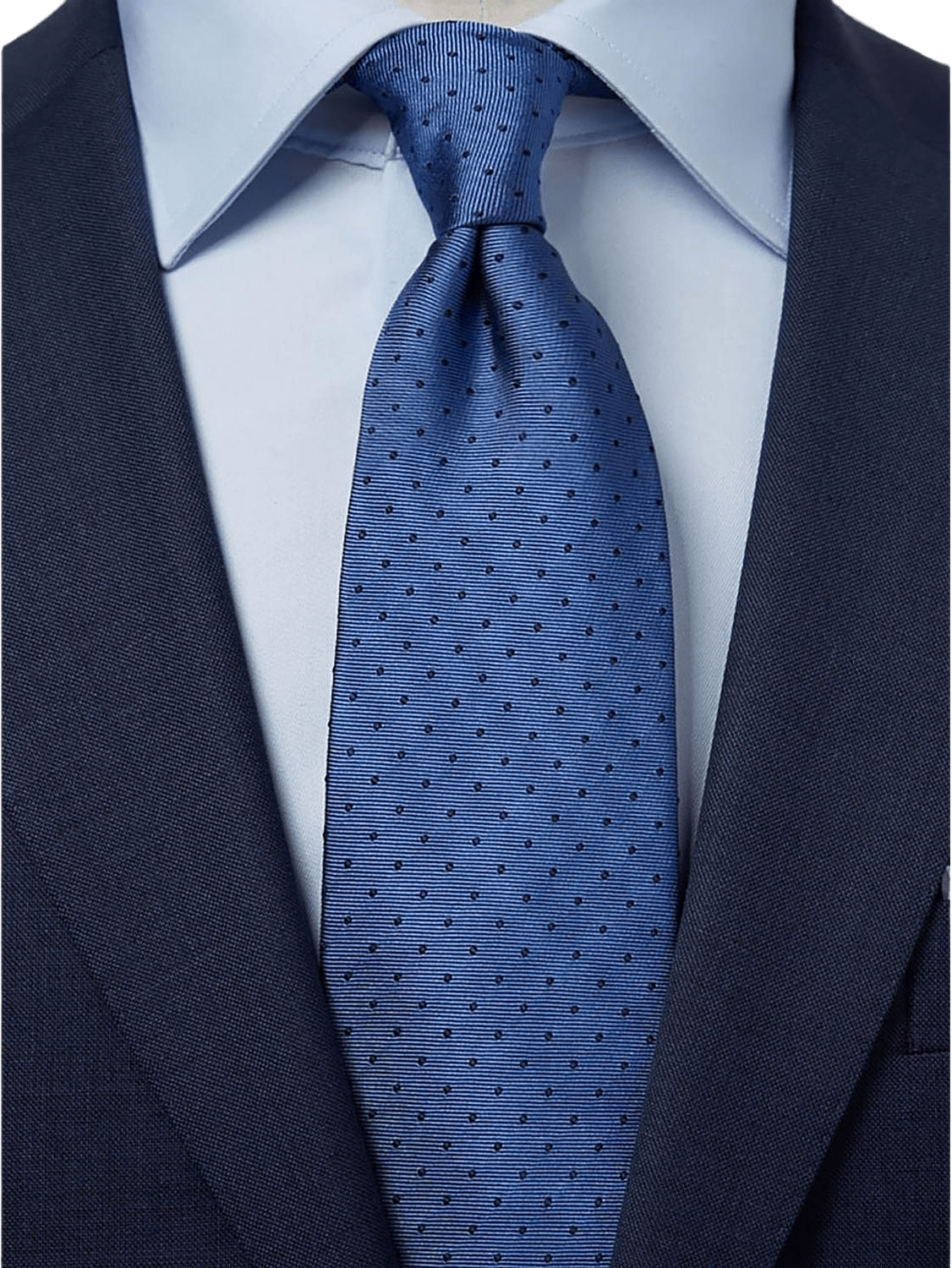 Tie Dot, från John Henric, i färgen blå & mörkblå.