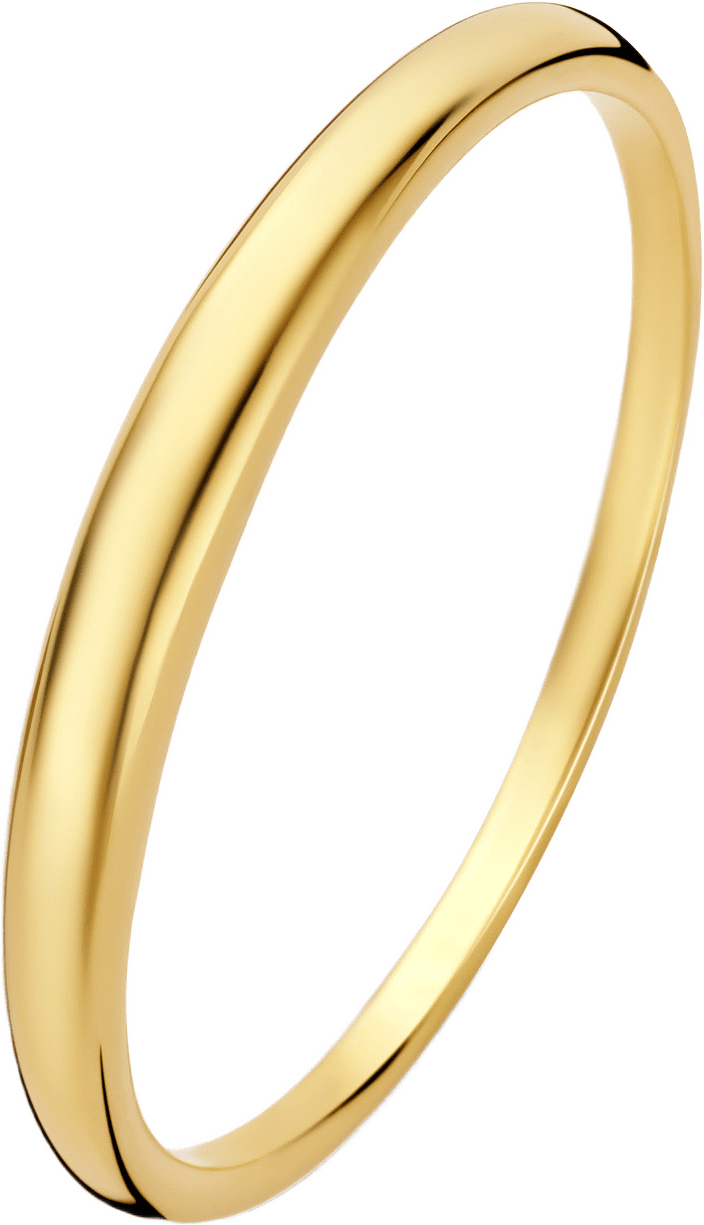 Rivoli 14 Karat Guld Ring, från Isabel Bernard, i färgen guld.