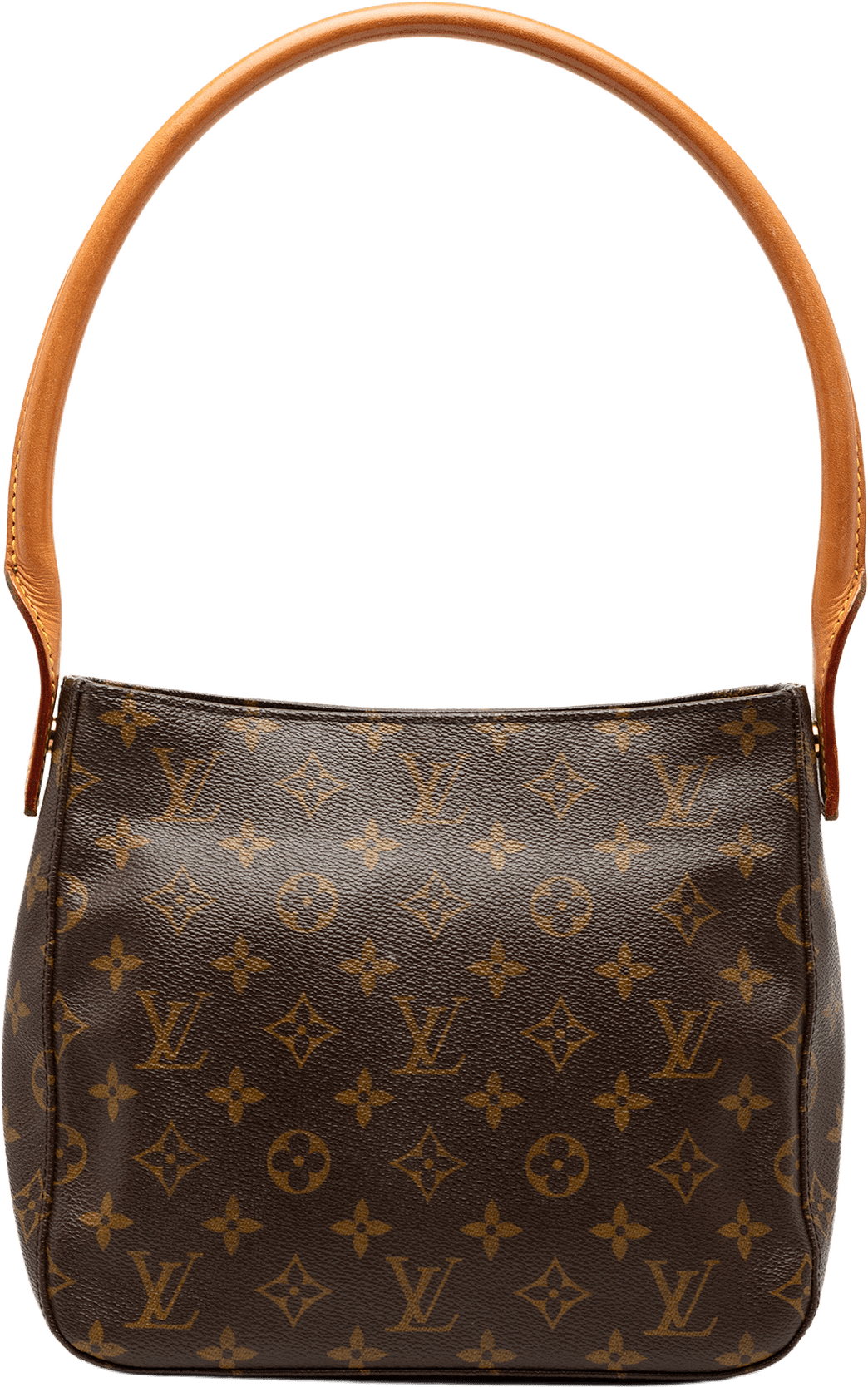 Louis Vuitton Monogram Looping Mm, från Luxclusif, i färgen brown.